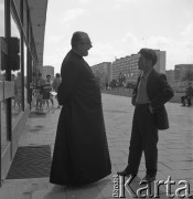 Lata 60.-70., Szczecin, Polska.
Rozmowa.
Fot. Maciej Jasiecki, Fundacja Ośrodka KARTA