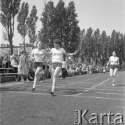 Lata 60.-70., Szczecin, Polska.
Zawody lekkoatletyczne.
Fot. Maciej Jasiecki, Fundacja Ośrodka KARTA