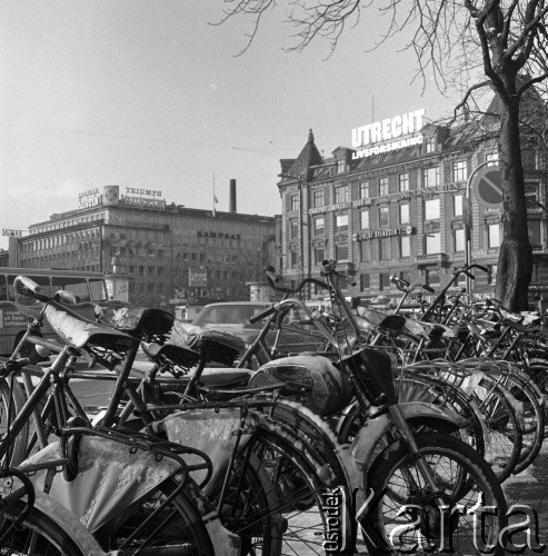 1972, Kopenhaga, Dania.
Plac miejski. Zdjęcie zrobione w czasie rejsu MS Jedność Robotnicza.
Fot. Maciej Jasiecki, zbiory Ośrodka KARTA