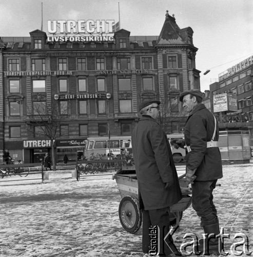 1972, Kopenhaga, Dania.
Plac miejski. Zdjęcie zrobione w czasie rejsu MS Jedność Robotnicza.
Fot. Maciej Jasiecki, zbiory Ośrodka KARTA
