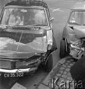 1972, Kopenhaga, Dania.
Wypadek samochodowy. Zdjęcie zrobione w czasie rejsu MS Jedność Robotnicza.
Fot. Maciej Jasiecki, zbiory Ośrodka KARTA