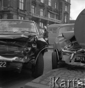 1972, Kopenhaga, Dania.
Wypadek samochodowy. Zdjęcie zrobione w czasie rejsu MS Jedność Robotnicza.
Fot. Maciej Jasiecki, zbiory Ośrodka KARTA