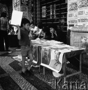 Wrzesień 1975, Lizbona, Portugalia.
Portrety komunistów. Zdjęcie wykonane w czasie rejsu MS Kopalnia Wirek.
Fot. Maciej Jasiecki, zbiory Ośrodka KARTA