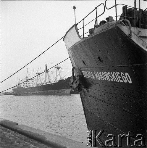 Lata 70., brak miejsca.
MS Brygada Makowskiego.
Fot. Maciej Jasiecki, zbiory Ośrodka KARTA