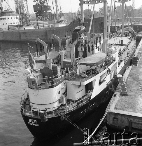 Lata 70., Szczecin, Polska.
NER Szczecin.
Fot. Maciej Jasiecki, zbiory Ośrodka KARTA
