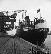 Lata 70., Szczecin, Polska.
Statek „Sołdek”.
Fot. Maciej Jasiecki, zbiory Ośrodka KARTA
