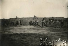 Przed 1939, brak miejsca.
Strzelnica policyjna.
Fot. NN, kolekcja Jana Piekutowskiego, zbiory Ośrodka KARTA