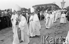 31.05.1981, Warszawa, Polska.
Pogrzeb prymasa Polski kardynała Stefana Wyszyńskiego.
Fot. Tomasz Tomaszewski, zbiory Ośrodka KARTA