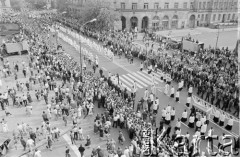 31.05.1981, Warszawa, Polska.
Pogrzeb prymasa Polski kardynała Stefana Wyszyńskiego.
Fot. Tomasz Tomaszewski, zbiory Ośrodka KARTA