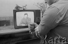 25.12.1981, Warszawa, Polska.
Ryszard Bugajski, z opaską 