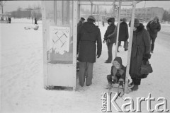 Po 13.12.1981, Warszawa, Polska.
Początek stanu wojennego. 