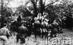 Druga połowa 1943, Góry Świętokrzyskie.
Zgrupowania Partyzanckie AK 