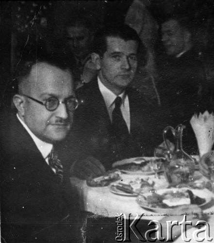 Przed 1943, brak miejsca.
Na pierwszym planie Aleksander Kiwalle ps 
