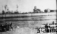 1939-1945, brak miejsca.
Egzekucja.
Fot. NN, kolekcja Cezarego Chlebowskiego, zbiory Ośrodka KARTA
