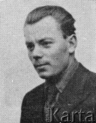 Brak daty, brak miejsca.
Porucznik Jan Wiktor Wiącek ps. Kanarek, Rakoczy. We wrześniu 1943 roku dowódca 3 patrolu w Oddziale Partyzanckim „Tońka”, później dowódca 1 szwadronu, a następnie zastępca dowódcy 5 Brygady Partyzanckiej Armii Krajowej.
Fot. NN, kolekcja Cezarego Chlebowskiego, zbiory Ośrodka KARTA