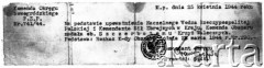 25.04.1944, brak miejsca.
Informacja o nadaniu Krzyża Walecznych Zbigniewowi Hryckiewiczowi ps. 