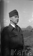 1944-1946, Faldingworth, Wielka Brytania. 
Kpt. Kornel Wiszniewski, dowódca Sekcji Medycznej Stacji Faldingworth.
Fot. Zenon Brejwo, zbiory Ośrodka KARTA
