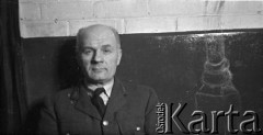1943, Ingham, Wielka Brytania. 
Porucznik z personelu naziemnego 300 Dywizjonu.
Fot. Zenon Brejwo, zbiory Ośrodka KARTA