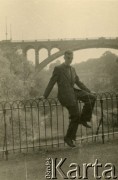 1950, Saarbrücken, Niemcy.
Jan Kułakowski.
Fot. NN, kolekcja Jana i Zofii Kułakowskich, zbiory Ośrodka KARTA