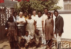 1969, Lome, Togo.
W środku Jan Kułakowski, sekretarz generalny Europejskiej Organizacji Światowej Konfederacji Pracy.
Fot. NN, kolekcja Jana i Zofii Kułakowskich, zbiory Ośrodka KARTA