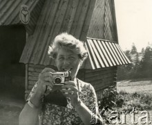 1981, Bukowina, Polska.
Dr Zofia Kułakowska.
Fot. NN, kolekcja Jana i Zofii Kułakowskich, zbiory Ośrodka KARTA