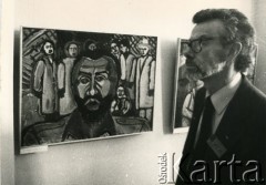 1981-1984, brak miejsca.
Sekretarz generalny Światowej Konfederacji Pracy Jan Kułakowski.
Fot. NN, kolekcja Jana i Zofii Kułakowskich, zbiory Ośrodka KARTA