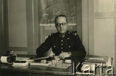 1940-1942, Pfäffikon, Szwajcaria.
Żołnierz 6. Kresowego Pułku Strzelców Pieszych.
Fot. NN, zbiory Ośrodka KARTA, album przekazała Wanda Klenczon

