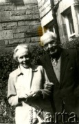 Przed 1994, brak miejsca.
Generał Stanisław Maczek z Czesławą Dorant, wdową po towarzyszu broni generała.
Fot. NN, zbiory Ośrodka KARTA