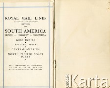 29.01.1949, Londyn, Wielka Brytania.
Lista pasażerów płynących statkiem Royal Mail z Londynu do Hiszpanii, Portugalii, na Wyspy Kanaryjskie, do Argentyny i Urugwaju.
Fot. NN, zbiory Andresa Jozwickiego, reprodukcje cyfrowe w Bibliotece Polskiej im. Ignacego Domeyki w Buenos Aires (Biblioteca Polaca Ignacio Domeyko) i w Ośrodku KARTA w Warszawie.
