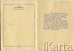 1947-1948, Wielka Brytania.
Paszport Andrzeja Jóźwickiego.
Fot. NN, zbiory Andresa Jozwickiego, reprodukcje cyfrowe w Bibliotece Polskiej im. Ignacego Domeyki w Buenos Aires (Biblioteca Polaca Ignacio Domeyko) i w Ośrodku KARTA w Warszawie.
