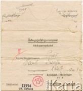 1.01.1945, Buenos Aires, Argentyna.
List Felipe Gąski do jeńca wojennego podporucznika Tauba Szai. Treść listu pod sygnaturami OK_1189_052_003 i OK_1189_052_004.
Fot. NN, zbiory Reginy Gaski, reprodukcje cyfrowe w  Bibliotece Polskiej im. Ignacego Domeyki w Buenos Aires (Biblioteca Polaca Ignacio Domeyko) i w Ośrodku KARTA w Warszawie.
