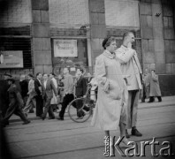 28.06.1956, Poznań, Poznańskie woj., Polska.
Protest poznańskich robotników. Fotografie wykonane przez funkcjonariuszy UB w celu identyfikacji manifestantów.
Fot. NN, zbiory Ośrodka KARTA, udostępnił Grzegorz Braun