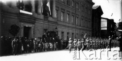 3.05.1937, Kalisz, woj. łódzkie, Polska.
Parada wojskowa.
Fot. NN, kolekcja Jarosława Okulicza-Kozaryna, zbiory Ośrodka KARTA