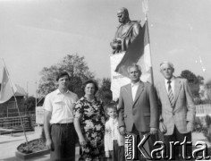 1989, brak miejsca.
Grigorij Klimowicz (autor słów) i Wasilij Nikołyszyn (autor melodii) hymnu powstania w Norylsku.
Fot. NN, zbiory Ośrodka KARTA