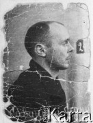 Ok. 1941, Lwów, Ukraina, ZSRR.
Sawicki St. - portret więzienny z więzienia lwowskiego na Brygidkach lub Zamarstynowie.
Fot. NN, zbiory Ośrodka KARTA