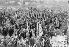1918-1939, Lwów, Polska.
Uroczystości na cmentarzu Obronców Lwowa
Fot. Adolf Matyka, zbiory Ośrodka Karta, udostepnił Leon Pawłowski
