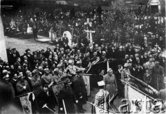 1918-1939, Lwów, Polska.
Generał Józef Haller na cmentarzu Obronców Lwowa.
Fot. Adolf Matyka, zbiory Ośrodka Karta, udostepnił Leon Pawłowski