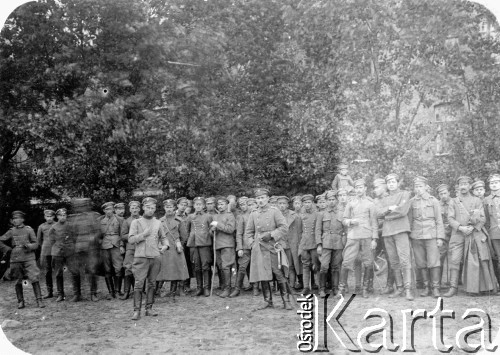 1916, Woroczysko.
Legioniści na froncie wschodnim.
Fot. NN, zbiory Ośrodka KARTA, udostępnili Halina i Maciej Kosińscy