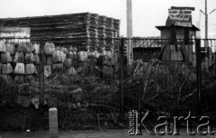 22.12.1970, Szczecin, Polska.
Robotnicze protesty na Wybrzeżu, napis za ogrodzeniem stoczni: 