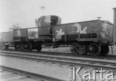 28.09.1919, Litwa.
5 pułk piechoty Legionów na Litwie. Pociąg pancerny 