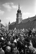 3.05.1982, Warszawa, Polska.
Niezależna demonstracja na Starym Mieście, zorganizowana przez podziemne struktury 