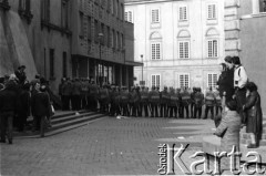 3.05.1982, Warszawa, Polska.
Niezależna demonstracja na Starym Mieście, zorganizowana przez podziemne struktury 