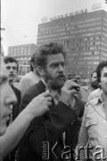 3-5.08.1981, Warszawa, Polska.
Kierowcy autobusów miejskich i ciężarówek zablokowali rondo u zbiegu ulic Marszałkowskiej i Alei Jerozolimskich. Protestowali w ten sposób przeciwko obniżce kartkowych przydziałów mięsa i trudnościom zaopatrzeniowym. Strajk został zorganizowany przez Zarząd Regionu NSZZ 