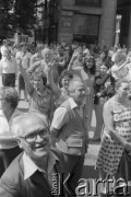 3-5.08.1981, Warszawa, Polska.
Kierowcy autobusów miejskich i ciężarówek zablokowali rondo u zbiegu ulic Marszałkowskiej i Alei Jerozolimskich. Protestowali w ten sposób przeciwko obniżce kartkowych przydziałów mięsa i trudnościom zaopatrzeniowym. Strajk został zorganizowany przez Zarząd Regionu NSZZ 