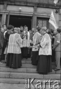 31.07.1981, Warszawa, Polska.
Uroczystość poświęcenia nowej siedziby NSZZ 