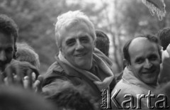 1.05.1989, Warszawa, Polska.
Manifestacja zorganizowana przez NSZZ 