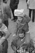 1.05.1989, Warszawa, Polska.
Manifestacja zorganizowana przez NSZZ 