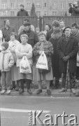 1.05.1989, Warszawa, Polska.
Manifestacja zorganizowana przez NSZZ 