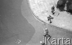 Lata 80-te, Warszawa, Polska
Grupa milicjantów.
Fot. Maciej Czarnocki, zbiory Ośrodka KARTA