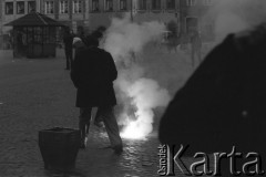 3.05.1982, Warszawa, Polska.
Niezależna demonstracja na Starym Mieście, zorganizowana przez podziemne struktury 